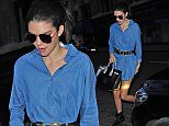 4 Jul 2015 - LONDON - UK  MODEL KENDALL JENNER ARRIVES BACK TO HER LONDON HOTEL IN A DENIM SHIRT AFTER A PHOTOSHOOT .ONE OF HER WAITING FANS GREETED HER WITH A BUNCH OF ROSES .  BYLINE MUST READ : XPOSUREPHOTOS.COM  ***UK CLIENTS - PICTURES CONTAINING CHILDREN PLEASE PIXELATE FACE PRIOR TO PUBLICATION ***  **UK CLIENTS MUST CALL PRIOR TO TV OR ONLINE USAGE PLEASE TELEPHONE   44 208 344 2007 **