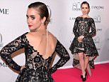 Mandatory Credit: Photo by David Fisher/REX Shutterstock (4898005m)
 Lily Collins
 Lancome 80th anniversary party, Autumn Winter 2015, Haute Couture, Paris Fashion Week, France - 07 Jul 2015