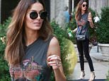 Picture Shows: Nicole Trufino  July 07, 2015\n \n Australian model Nicole Trunfio steps out with a bottle of spring water in New York City, New York.\n \n Nicole is on a mission to normalize breast feeding, as she appeared on the cover of Elle Australia's June issue doing just that with her newborn son Zion.\n \n Non Exclusive\n UK RIGHTS ONLY\n \n Pictures by : FameFlynet UK © 2015\n Tel : +44 (0)20 3551 5049\n Email : info@fameflynet.uk.com