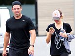 EXCLUSIVE FAO DAILY MAIL ONLY GBP 40 PER PICTURE
 Mandatory Credit: Photo by Startraks Photo/REX Shutterstock (4897033a)
 Eddie Cibrian and Leann Rimes
 Leann Rimes and Eddie Cibrian leaving SoulCyle in Malibu, California, America - 06 Jul 2015