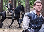 EXCLUSIVE FAO DAILY MAIL ONLINE FEE AGREED\n Mandatory Credit: Photo by Joan Wakeham/REX Shutterstock (4896990z)\n Chris Hemsworth as the Huntsman, filming in a woodland setting on the outskirts of London\n 'The Huntsman' on set filming, London, Britain - 06 Jul 2015\n \n