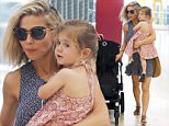 Elsa Pataky and daughter India Rose accompanied by her in-laws Classify Leonie and Craig Hemsworth seen at Adolfo Suarez Barajas airport before leaving Madrid.\n\nPictured: Elsa Pataky\nRef: SPL1072856  070715  \nPicture by: Splash News\n\nSplash News and Pictures\nLos Angeles: 310-821-2666\nNew York: 212-619-2666\nLondon: 870-934-2666\nphotodesk@splashnews.com\n