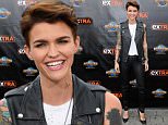 UNIVERSAL CITY, CA - JULY 08:  Ruby Rose visits "Extra" at Universal Studios Hollywood on July 8, 2015 in Universal City, California.  (Photo by Noel Vasquez/Getty Images)