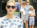 139840, EXCLUSIVE: Kelly Rutherford seen walking with her kids Hermes and Helena Giersch on Madison Avenue in New York City. New York, New York - Wednesday, July 8, 2015. Photograph: © PacificCoastNews. Los Angeles Office: +1 310.822.0419 sales@pacificcoastnews.com FEE MUST BE AGREED PRIOR TO USAGE