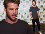 Liam Hemsworth attends "The Hunger Games: Mockingjay Part 2" press line on day 1 of Comic-Con International on Thursday, July 9, 2015, in San Diego, Calif. (Photo by Richard Shotwell/Invision/AP)