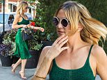 Kate Hudson seen in a beautiful green dress in New York City, NY on July 10, 2015, as she goes to a restaurant after her appearance on the 'Today' show. \n\nPictured: Kate Hudson\nRef: SPL1071434  100715  \nPicture by: Splash News\n\nSplash News and Pictures\nLos Angeles: 310-821-2666\nNew York: 212-619-2666\nLondon: 870-934-2666\nphotodesk@splashnews.com\n