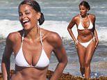 Picture Shows: Claudia Jordan  July 10, 2015\n \n 'The Real Housewives of Atlanta' star Claudia Jordan and her model friend Aisha Thalia hit the beach in Miami, Florida on July 10, 2015. Rumors have been swirling for weeks that Claudia Jordan was axed from 'RHOA' after just one season on the show.\n \n Non Exclusive\n UK RIGHTS ONLY\n \n Pictures by : FameFlynet UK © 2015\n Tel : +44 (0)20 3551 5049\n Email : info@fameflynet.uk.com
