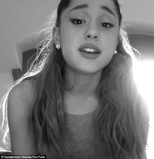 Feeling sorry: Ariana Grande took to her YouTube page on Thursday to share a four-minute long video of her apologising for her actions and comments