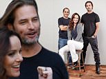SAN DIEGO, CA - JULY 10:  (L-R) Actors Peter Jacobson, Sarah Wayne Callies, and Josh Holloway of "Colony" pose for a portrait at Getty Images Portrait Studio powered by Samsung Galaxy at Comic-Con International 2015 at Hard Rock Hotel San Diego on July 10, 2015 in San Diego, California.  (Photo by Maarten de Boer/Getty Images)