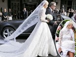 Billion dollar wedding nearly ruined by a Bentley: Nicky Hilton gets $75k dress stuck before marrying Rothschild heir at Kensington Palace where guests dined on mac and cheese, mini pizzas and caviar
 Paris Hilton watches her sister Nicky marry James Rothschild in Kensington Palace wedding
Nicky Hilton, 31, was every inch the blushing bride as she left Claridge's en route to her wedding at Kensington Palace this evening. With her was sister Paris, 35, who wore periwinkle blue. She emerged from the hotel on the arm of her father Richard Hilton. Earlier, the Orangery at Kensington Palace had been a hive of activity with huge boxes of white peonies and crates of champagne seen being unloaded at a back entrance. An enormous white marquee has also been erected. Meanwhile, friends and relatives of the couple have been taking to social media to congratulate them with Nicky's grandfather Barron posting a snap from the rehearsal.