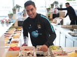 Manchester City FC via Press Association Images\nMINIMUM FEE 40GBP PER IMAGE - CONTACT PRESS ASSOCIATION IMAGES FOR FURTHER INFORMATION.\nManchester City's Samir Nasri in the kitchen at the City Football Academy