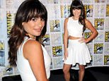 SAN DIEGO, CA - JULY 12:  Actress Lea Michele poses at the "American Horror Story" and "Scream Queens" panel during Comic-Con International 2015 at the San Diego Convention Center on July 12, 2015 in San Diego, California.  (Photo by Albert L. Ortega/Getty Images)