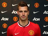 MANCHESTER, ENGLAND - JULY 13:  (EXCLUSIVE COVERAGE) Morgan Schneiderlin of Manchester United poses after signing for the club at Aon Training Complex on July 13, 2015 in Manchester, England.  (Photo by John Peters/Man Utd via Getty Images)