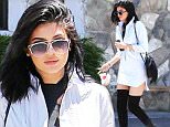 Kylie Jenner wearing knee high boot as she films Keeping up with the Kardashians.\n\nPictured: Kylie Jenner\nRef: SPL1078226  130715  \nPicture by: Clint Brewer / Splash News\n\nSplash News and Pictures\nLos Angeles: 310-821-2666\nNew York: 212-619-2666\nLondon: 870-934-2666\nphotodesk@splashnews.com\n