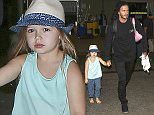 12.JULY.2015 - LOS ANGELES - USA
*** EXCLUSIVE ALL ROUND PICTURES ***
*** STRICTLY NOT AVAILABLE FOR USA ***
DAVID BECKHAM AND HIS CHILDREN ARE SEEN ARRIVING AT LOS ANGELES INTERNATIONAL AIRPORT IN CALIFORNIA.
DAVID'S DAUGHTER, HARPER, TURNED 4 ON THE 10TH OF JULY.
BYLINE MUST READ : XPOSUREPHOTOS.COM
***UK CLIENTS - PICTURES CONTAINING CHILDREN PLEASE PIXELATE FACE PRIOR TO PUBLICATION ***
**UK CLIENTS MUST CALL PRIOR TO TV OR ONLINE USAGE PLEASE TELEPHONE  44 208 344 2007**