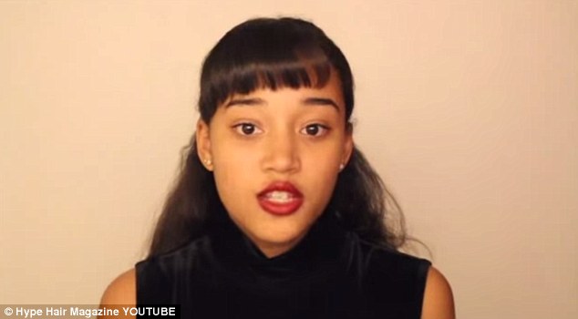 Making waves: Amandla made her case in a stirring video released this past year