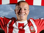 Jordy Clasie (L) who has signed for Southampton FC from Dutch club Feyenoord.