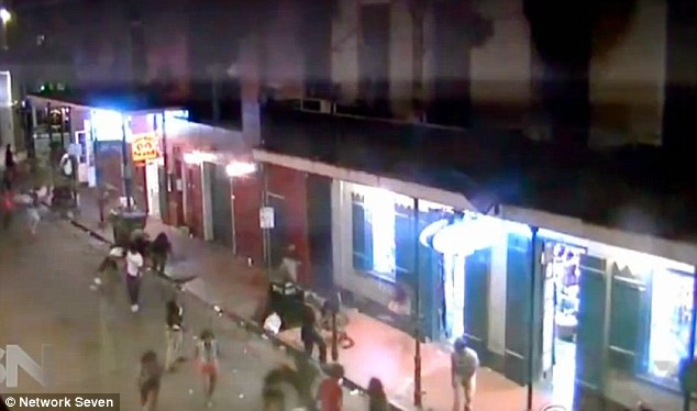 The shooting, on Boubon Street in downtown New Orleans left ten injured and one young female was killed