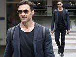 EXCLUSIVE: Hugh Jackman is seen walking through Melbourne airport as he arrived back in Australia after his appearance at Comic-Con in San Fransisco \n\nPictured: Hugh Jackman\nRef: SPL1076184  140715   EXCLUSIVE\nPicture by: Splash News\n\nSplash News and Pictures\nLos Angeles:310-821-2666\nNew York:212-619-2666\nLondon:870-934-2666\nphotodesk@splashnews.com\n