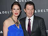 Mandatory Credit: Photo by Startraks Photo/REX Shutterstock (2127699at).. Stephanie March, Bobby Flay.. Delta Airlines Pre-Grammy Party, Los Angeles, America - 07 Feb 2013.. Delta Air Lines celebrates L.A.'s music industry with Getty House Reception..