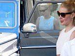 Picture Shows: Iggy Azalea  July 16, 2015\n \n Aussie rapper Iggy Azalea is spotted leaving Epione Cosmetic Dermatology in Beverly Hills, California. Iggy, who recently got engaged to NBA star Nick Young, revealed on Twitter that she wants to wear a classic wedding dress tweeting, "Hmmmm I'm def wearing white or ivory. I do want a pretty traditional style wedding." \n \n Non-Exclusive\n UK RIGHTS ONLY\n \n Pictures by : FameFlynet UK © 2015\n Tel : +44 (0)20 3551 5049\n Email : info@fameflynet.uk.com