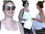 Picture Shows: Leighton Meester  July 16, 2015\n \n ** Min Web / Online Fee £400 **\n ** No web Till 11am LA Time **\n \n \n Former 'Gossip Girl' star Leighton Meester looks ready to burst as she shows off her huge baby bump while lunching with a girlfriend at Casa Vega in Los Angeles, California. Meester seems to be happily embracing her pregnancy as she gets closer to her pending due date. The 29 year old starlet was beautiful despite her laid-back look, clearly choosing comfort first. In addition to preparing for the baby on the way for her and first-time dad Adam Brody, the fashionista is also collaborating with EBay to auction of pieces from her impressive wardrobe to raise money for the Many Hopes charity program.\n \n ** Min Web / Online Fee £400 **\n ** No web Till 11am LA Time **\n \n Exclusive All Rounder\n UK RIGHTS ONLY\n FameFlynet UK © 2015\n Tel : +44 (0)20 3551 5049\n Email : info@fameflynet.uk.com