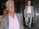 EXCLUSIVE TO INF.\nJuly 13, 2015: Michael Douglas stops by his apartment in New York City for a bit before heading back out this afternoon.\nMandatory Credit: INFphoto.com Ref: infusny-284