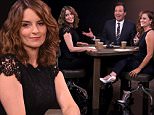 THE TONIGHT SHOW STARRING JIMMY FALLON -- Episode 0290 -- Pictured: (l-r) Actress Tina Fey, host Jimmy Fallon and actress Amy Poehler play "True Confessions" on July 14, 2015 -- (Photo by: Douglas Gorenstein/NBC/NBCU Photo Bank via Getty Images)