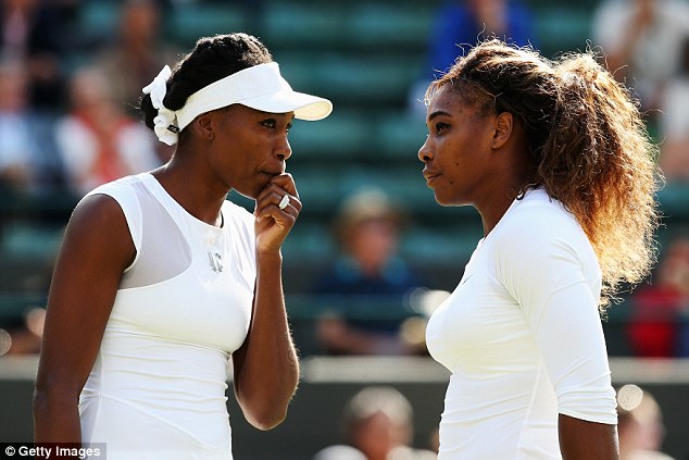A force to be reckoned with: The sisters have often partnered up for doubles competitions and, in fact, the pair are undefeated in Grand Slam Doubles finals