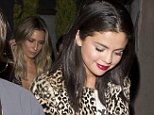 Selena Gomez, Australian Renee Bargh and Actress Francia Raisa were seen leaving 'The Nice Guy' bar in West Hollywood, CA

Pictured: Selena Gomez, Renee Bargh, Francia Raisa
Ref: SPL1082642  190715  
Picture by: SPW / Splash News

Splash News and Pictures
Los Angeles: 310-821-2666
New York: 212-619-2666
London: 870-934-2666
photodesk@splashnews.com