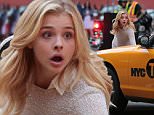 Picture Shows: Chloe Grace Moretz  July 18, 2015\n \n Actress Chloe Grace Moretz is spotted filming scenes for 'Brain On Fire' in Vancouver, Canada. \n \n During the scene, with the set made to look like the streets of New York City, Chloe is nearly hit by a taxi cab while crossing the street. \n \n Exclusive All Rounder\n UK RIGHTS ONLY\n FameFlynet UK © 2015\n Tel : +44 (0)20 3551 5049\n Email : info@fameflynet.uk.com