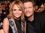 LOS ANGELES, CA - FEBRUARY 08:  Miranda Lambert and Blake Shelton attend The 57th Annual GRAMMY Awards at STAPLES Center on February 8, 2015 in Los Angeles, California.  (Photo by Kevin Mazur/WireImage)