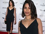 LOS ANGELES, CA - JULY 20:  Actress Freida Pinto attends the screening of "Blunt Force Trauma" at CAA on July 20, 2015 in Los Angeles, California.  (Photo by Vincent Sandoval/Getty Images)