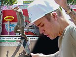 UK CLIENTS MUST CREDIT: AKM-GSI ONLY\nEXCLUSIVE: West Hollywood, CA - Justin Bieber practiced a few tricks on a halfpipe after shopping for sneakers.\n\nPictured: Justin Bieber\nRef: SPL1083309  190715   EXCLUSIVE\nPicture by: AKM-GSI / Splash News\n\n