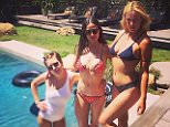 Demi Moore, 52, in an Instagram snap with daughters Tallulah (L), 21,  and Scout, 23...In an Instagram snap posted by her daughter Tallulah on Sunday......