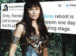 1999 Lucy Lawless Stars In "Xena: Warrior Princess."  (Photo By Getty Images)