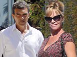 EXCLUSIVE: The Spanish actor Antonio Banderas arrives at the beach with his girlfriend, Nicole Kimpel, where filming with a drone a promotion of Malaga, his hometown\nEXCLUSIVE\n\nPictured: Antonio Banderas, Nicole Kimpel\nRef: SPL1083376  200715   EXCLUSIVE\nPicture by: Splash News\n\nSplash News and Pictures\nLos Angeles: 310-821-2666\nNew York: 212-619-2666\nLondon: 870-934-2666\nphotodesk@splashnews.com\n