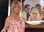 Picture Shows: Goldie Hawn  July 21, 2015
 
 Goldie Hawn spotted on the yacht of Sylvester Stallone in Saint Tropez, France. Goldie was dressed for a vacation in a floral summer dress.
 
 Non-Exclusive
 UK RIGHTS ONLY
 
 Pictures by : FameFlynet UK © 2015
 Tel : +44 (0)20 3551 5049
 Email : info@fameflynet.uk.com