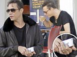 22.JULY.2015 - LONDON - UK\n**EXCLUSIVE ALL ROUND PICTURES**\nTHE KILLS ROCKER JAMIE HINCE LOOKS IN GOOD SPIRITS AS HE'S PICTURED ENJOYING A DRINK WITH A FRIEND AL FRESCO DESPITE RECENT REPORTS THAT HE AND MODEL WIFE KATE MOSS ARE LEADING SEPERATE LIVES. \nBYLINE MUST READ : XPOSUREPHOTOS.COM\n***UK CLIENTS - PICTURES CONTAINING CHILDREN PLEASE PIXELATE FACE PRIOR TO PUBLICATION ***\nUK CLIENTS MUST CALL PRIOR TO TV OR ONLINE USAGE PLEASE TELEPHONE 0208 344 2007**