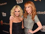 BURBANK, CA - JULY 24:  Actors Kristin Chenoweth and Kathy Griffin attend the premiere of Disney Channel's "Descendants"  at Walt Disney Studios on July 24, 2015 in Burbank, California.  (Photo by Alberto E. Rodriguez/Getty Images)