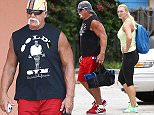 Picture Shows: Hulk Hogan, Jennifer McDaniel  July 25, 2015\n \n Wrestling legend Hulk Hogan and his wife Jennifer McDaniel stop by a gym for a workout in Miami, Florida. \n \n The WWE has terminated Hulk's contract and removed all mention him after it was revealed that Hulk made some racist comments on a video 8 years ago.\n \n Exclusive - All Round\n UK RIGHTS ONLY\n \n Pictures by : FameFlynet UK © 2015\n Tel : +44 (0)20 3551 5049\n Email : info@fameflynet.uk.com