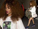 Rihanna looking downcast as she was seen leaving yet another late night recording session in West Hollywood, CA\n\nPictured: Rihanna\nRef: SPL1087513  270715  \nPicture by: SPW / Splash News\n\nSplash News and Pictures\nLos Angeles: 310-821-2666\nNew York: 212-619-2666\nLondon: 870-934-2666\nphotodesk@splashnews.com\n