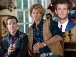 In this image released by Warner Bros. Entertainment, Ed Helms, left, and Chris Hemsworth appear in a scene from "Vacation." (Hopper Stone/Warner Bros. Entertainment via AP)