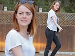 140463, EXCLUSIVE: Emma Stone matches her Adidas sneakers to her outfit as she goes shopping in LA. Los Angeles, California - Thursday July 23, 2015. Los Angeles, California - Thursday July 23, 2015. Photograph: © PacificCoastNews. Los Angeles Office: +1 310.822.0419 sales@pacificcoastnews.com FEE MUST BE AGREED PRIOR TO USAGE