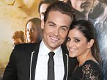 Mandatory Credit: Photo by REX Shutterstock (2805414s).. Kevin Zegers and wife Jaime Feld.. 'The Mortal Instruments: City of Bones' film premiere, Los Angeles, America - 12 Aug 2013.. ..