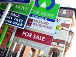 A general view of for sale signs outside a block of flats. Asking prices edged ahead during January as the number of homes being put up for sale fell to a two-year low, research indicated today. The 0.3% rise in asking prices for properties in England and Wales during the five weeks to January 8 came after prices had fallen during five of the previous six months, dropping by 6.2% during December and November alone, according to property website Rightmove. See PA story MONEY House. Photo credit should read: Rebekah Downes/PA Wire.
PRESS ASSOCIATION Photo. Issue date: Monday January 17, 2011. 
File photo dated 12/10/2010.
Embargoed to 0001 Monday January 17