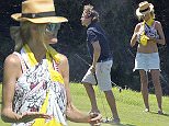 29.JULY.2015 - SARDINIA - ITALY\n*AVAILABLE FOR UK SALE ONLY*\nMODEL HEIDI KLUM AND HER BOYFRIEND VITO SCHNABEL HAVING FUN PLAYING GOLF IN SARDINIA.\nBYLINE MUST READ : CIAO PIX/XPOSUREPHOTOS.COM\n***UK CLIENTS - PICTURES CONTAINING CHILDREN PLEASE PIXELATE FACE PRIOR TO PUBLICATION ***\n*UK CLIENTS MUST CALL PRIOR TO TV OR ONLINE USAGE PLEASE TELEPHONE 0208 344 2007**