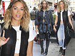 29.JULY.2015 - NEW YORK - USA\nSINGER LEONA LEWIS LEAVING HER NEW YORK HOTEL.  LEONA WAS SHOW HER MIDRIFF BY WEARING A WHITE CROPPED TOP, RIPPED JEANS, BLACK BOOTS AND A BLACK HANDBAG\nBYLINE MUST READ : XPOSUREPHOTOS.COM\n*AVAILABLE FOR UK SALE ONLY*\n***UK CLIENTS - PICTURES CONTAINING CHILDREN PLEASE PIXELATE FACE PRIOR TO PUBLICATION ***\n*UK CLIENTS MUST CALL PRIOR TO TV OR ONLINE USAGE PLEASE TELEPHONE 0208 344 2007*
