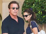 Beverly Hills, CA - Arnold Schwarzenegger celebrated his 68th birthday today with ex wife Maria Shriver and their two daughters Katherine and Christina at the Montage Hotel in the 90210 zip code. The former California Governor drove off on his cool looking silver Bugatti with one of his daughters while Maria rode with the other kid.
AKM-GSI          June 30, 2015
To License These Photos, Please Contact :
Steve Ginsburg
(310) 505-8447
(323) 423-9397
steve@akmgsi.com
sales@akmgsi.com
or
Maria Buda
(917) 242-1505
mbuda@akmgsi.com
ginsburgspalyinc@gmail.com