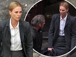 Sean Penn and Charlize Theron pictured for the first time since their recent split. They looked strained as they filmed the final scenes of The Last Face in Cape Town, South Africa.\nNoble Draper Pictures.\n**BYLINE: NOBLE/DRAPER**